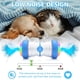 thumbnail image 5 of Juguetes interactivos para gatos, juguete robótico automático eléctrico para gatos, programa activo incorporado, pluma de repuesto, luz colorida, campanas, juguete de movimiento divertido para ejerci Namotu WMXL-66, 5 of 7