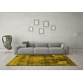 thumbnail image 3 of Ahgly Company Indoor Rectangle Oriental Yellow Industrial Area Rugs, 7' x 10', 3 of 4
