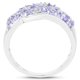 thumbnail image 2 of 1.58 Carat Genuine Tanzanite .925 Sterling Silver Ring QJ Model, 2 of 3
