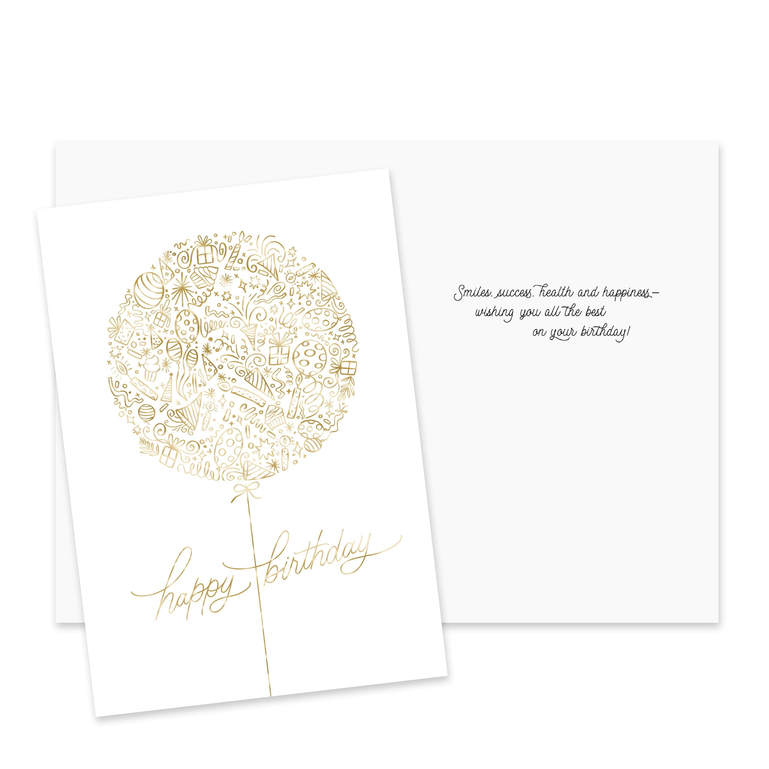 Hallmark Business Bulk Assorted Birthday Cards (Classic Balloons & Cupcake), 25 ct.