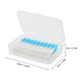thumbnail image 2 of Radirus Toothpick, 160pcs Double-ended Soft Silicone Tooth Picks, Floss Interdental Brush Stick for Oral Hygiene, 2 of 7