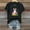 Black, variant on QUNYINEY Short Sleeve Tee Shirts Womens Easter Pullover Crew Neck Casual Tops Loose Womens Tops Trendy