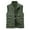 Army Green, variant on Aueoeo Men's Utility Cargo Vest Outdoor Vest with Pockets Casual Quick-drying Loose Vest Thin Sports Vest Jackets On Clearance