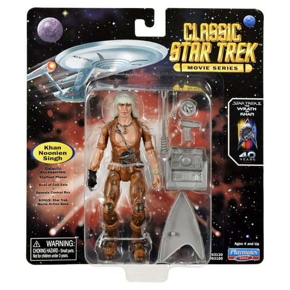 Star Trek 5" Khan Noonien Singh (Wrath of Khan) Action Figure