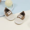 thumbnail image 3 of Bonario Baby Boys Loafers Infant Crib Shoes Newborn PU Sneakers for First Walkers 3-18 Months, 3 of 7