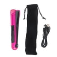 thumbnail image 2 of Mini Fashionable Hair Straightener Rechargeable Hair Straightener Intelligent Hair Styling Tool for Girls, 2 of 8