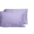 thumbnail image 2 of Luxurious King Size 4-Piece Bamboo Sheet Set, Soft Bed Sheets with Fully Elasticized Deep Pocket Fitted Sheet Envelope Style Pillowcase, Oeko-Tex Certified, Light Purple, 2 of 6