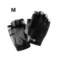 thumbnail image 1 of Yuarrent 1 par de guantes de protección para ejercicios, guantes antideslizantes transpirables para levantamiento de pesas Accesorios para máquinas de ejercicios negro, 19-20 cm 8-8.5 cm Yuarrent OD2582-01B, 1 of 1