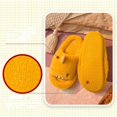 thumbnail image 5 of ZHAOCHENG Pantuflas de algodón con punta abierta y diseño de tiburón para mujer, para el hogar, para invierno, suaves, de felpa, unisex, 42-43, 5 of 5