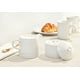 thumbnail image 4 of Juego de tazas Le Creuset, gres blanco, 400 ml (14 oz), 4 piezas, 4 of 4