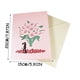 thumbnail image 2 of Tarjeta del día de San Valentín Talla de papel 3D Papel hecho a mano creativo Tarjeta de felicitación Tarjeta de bendición Wmkox8yii hjk318, 2 of 3