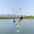 thumbnail image 4 of Bola de iluminación colorida de Bauhinia con forma de luna, colgante de cristal para exteriores, colgante decorativo para jardín, artículos colgantes, 4 of 6