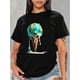 thumbnail image 1 of Camiseta de mujer verano Patrón de Corazón cuello redondoChic Quicksand Ice Cream & Earth Print Women's T-Shirt - Casual Fashion, Round Neck, Short Sleeve, Breathable Polyester - Perfect for Spring/, 1 of 8