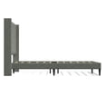thumbnail image 5 of Glenwillow Queen Size Contemporary Wood Composite Platform Bed, Gray, 5 of 7