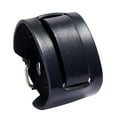 thumbnail image 1 of Pulsera retro punk Zulema de cuero PU Vintage Negro, 1 of 7