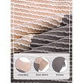thumbnail image 5 of Fantaslook Summer Color Block Dresses for Women Crewneck Short Sleeve T shirts Dress Ribbed Dresses with Pockets, 5 of 8