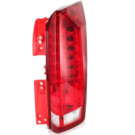 ECCPP Tail light Assembly For Cadillac SRX 2010-2016 Passenger Side (Chrome Housing Red Lens)