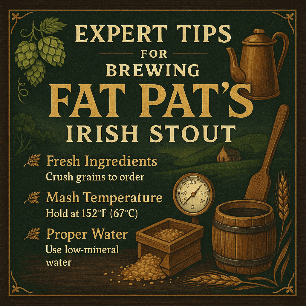 Label Peelers Fat Pat Irish Stout Beer Kit - Extract