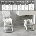 thumbnail image 3 of Babyomi Toddler Potty Training Seat with step stools, Foldable Adjustable Toilet Ladders with Handles & Splash Guard for kid,GRAY, 3 of 6