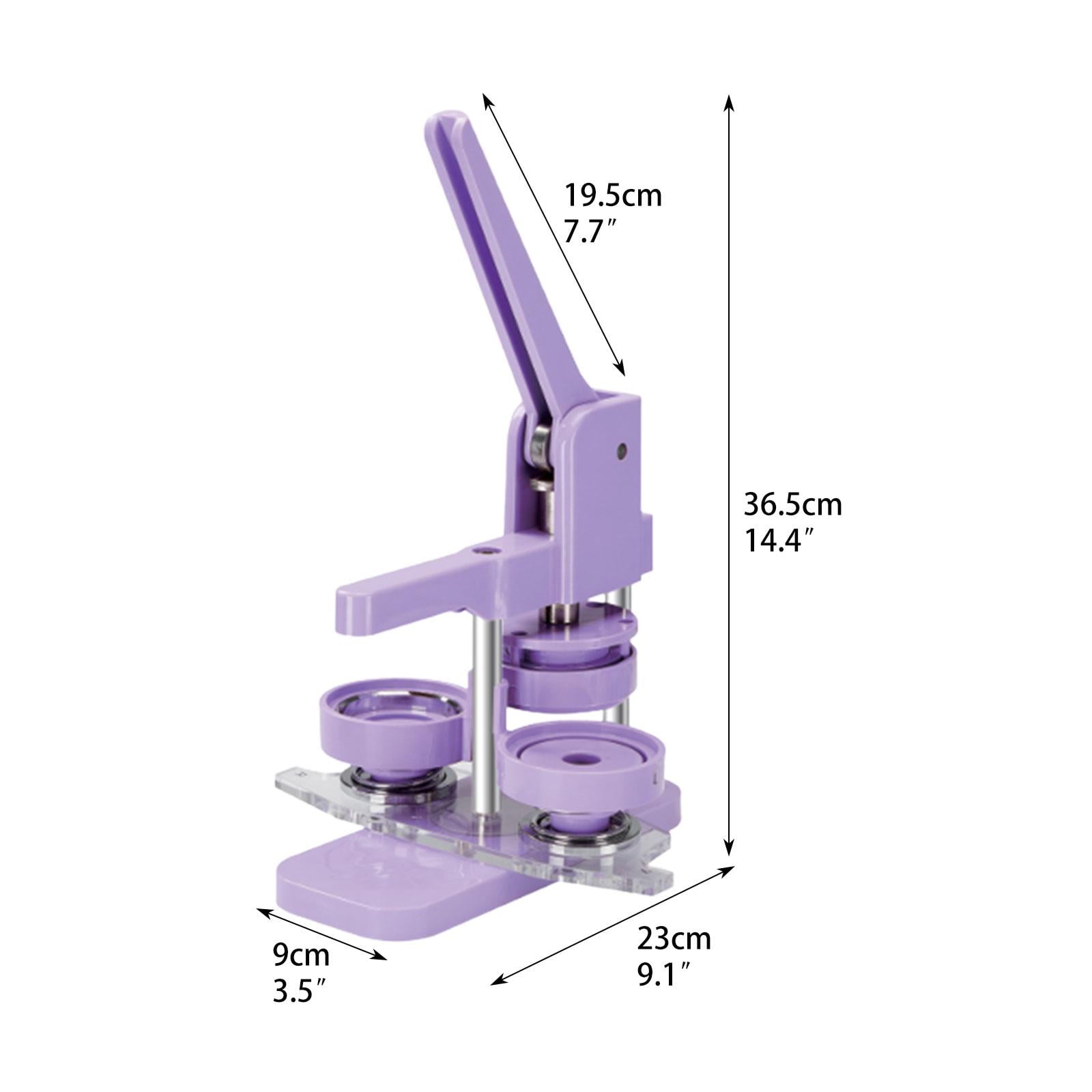 Button Maker Machine Installation Supplies DIY Sturdy Making Tool Tabletop Portable Badge Press ,Beginner-Friendly