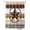 Brown Beige, variant on Fsddascl Brown Beige Texas Star Shower Curtain Set - 36" x 78" Washable Bathtub Curtain with 12 Hooks, Vintage Stars Wooden Waterproof Fabric Stall Shower Curtains for Bathroom/Bathtub Décor