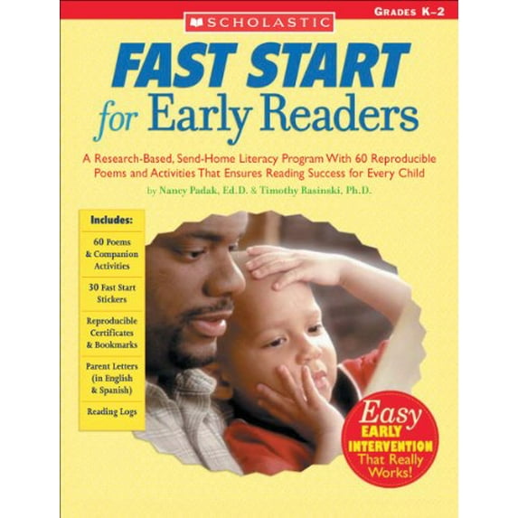Pre-Owned Fast Start for Early Readers: A Research-Based, Send-Home Literacy Program with 60 Reproducible Poems and Activities That Ensures Reading Success fo (Paperback) 0439625769 9780439625760