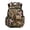 Camouflage Elk Flag Print, variant on Leopard Print Bow 17 Inch School Bag, Lightweight 600D Polyester Casual Daypack for Kids School and Daily Travel
