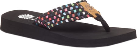 yellow box soleil flip flops