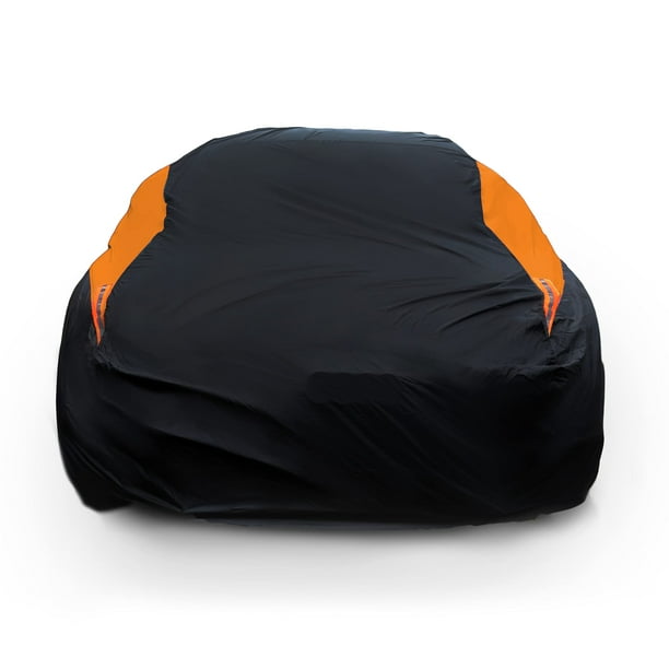 Funda de coche Mornyray impermeable para todo tipo de clima para sedán de 194 a 206 pulgadas