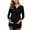 Black, variant on Aoochasliy Ladies Tops Long Sleeve Maternity V-Neck Long Sleeve Bandage Solid Color Breast-Feeding Pregnant Nursing Blouse Tops