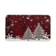 thumbnail image 2 of Adornos navideños, alfombras navideñas, tapete navideño, tapete navideño, tapete navideño, tapete navideño decorativo para sala de estar, dormitorio, cocina, baño, tapetes de poliéster, 2 of 6