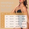 thumbnail image 6 of MANIFIQUE Women's Backless Bodysuit with U-Plunge Bra and Seamless Thong - Body Shaper, 6 of 6