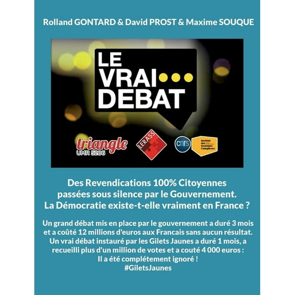 Le Vrai Débat, (Paperback)