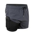 thumbnail image 1 of Double Layer Swimming Trunks Breathable Skin-Friendly Board Shorts for Male, 1 of 5