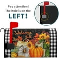 Fall Mailbox Cover Large Size 25.5x21 Autumn Sunflowers