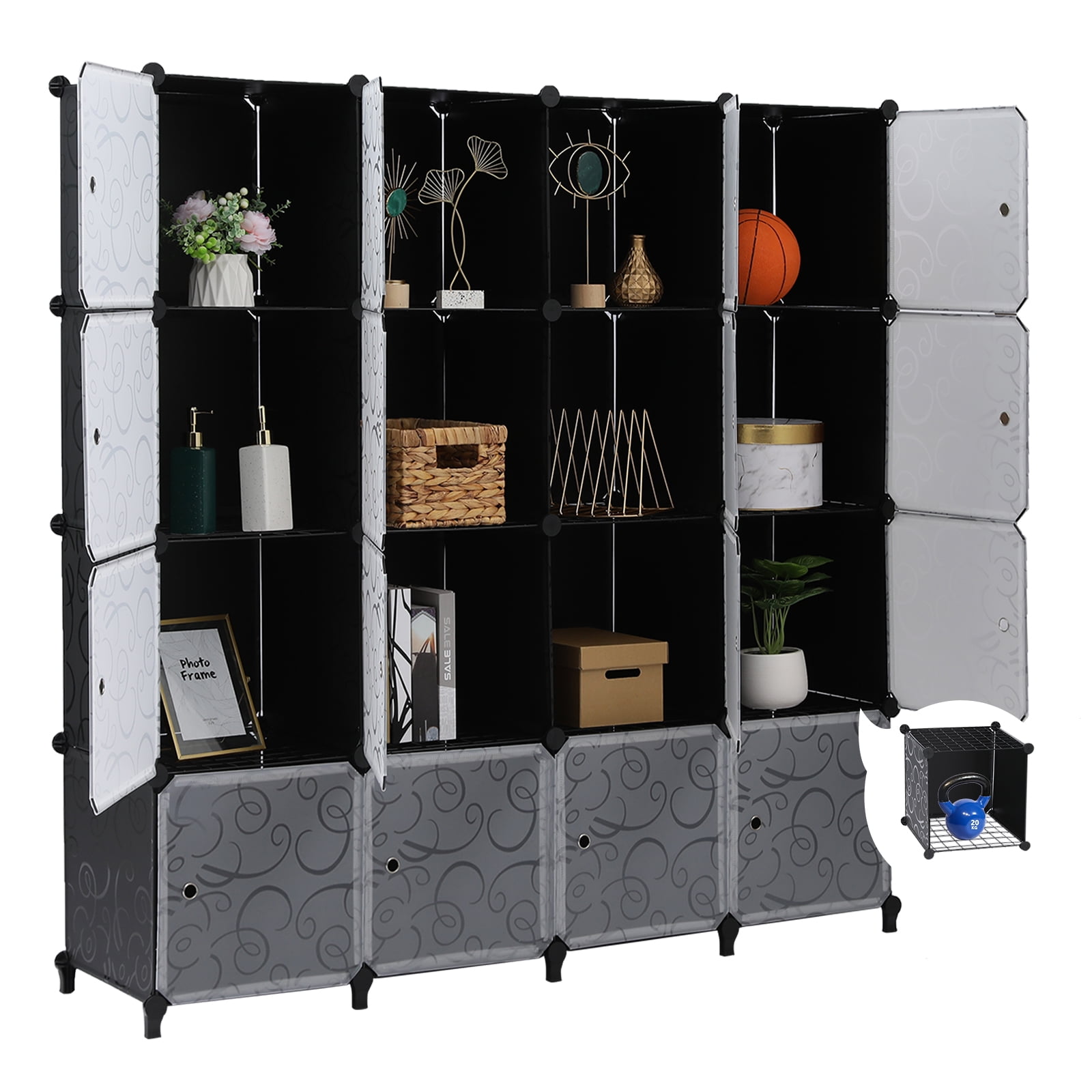 VINGLI Cube Storage Organizer Closet Bookshelves, Bookcase DIY