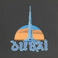 thumbnail image 2 of CafePress - Burj Khalifa Dubai Maternity T Shirt - Maternity Dark T-Shirt, 2 of 3