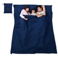 thumbnail image 1 of Doublure Légère pour Sac de Couchage Sac de Couchage Extérieur Camping Hôtel Voyage Drap, 1 of 7