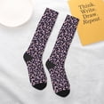 thumbnail image 5 of Balery Flower Printed Novelty Socks Men's Women's Crew Socks Sports Socks Knee High Socks Cotton Socks Quirky and Cool Socks, 5 of 9