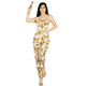 thumbnail image 1 of Enterizo Largo Unitalla Mujer Palazzo Casual Jumpsuit Juvenil Jumper, 1 of 5