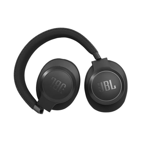 JBL - Live 660NC Wireless Noise Cancelling Over-The-Ear Headphones - Black