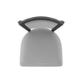 thumbnail image 3 of 870 Hadleigh 36" Swivel Bar Stool with Pewter Finish and Canter Folkstone Grey Seat and Back, 3 of 5