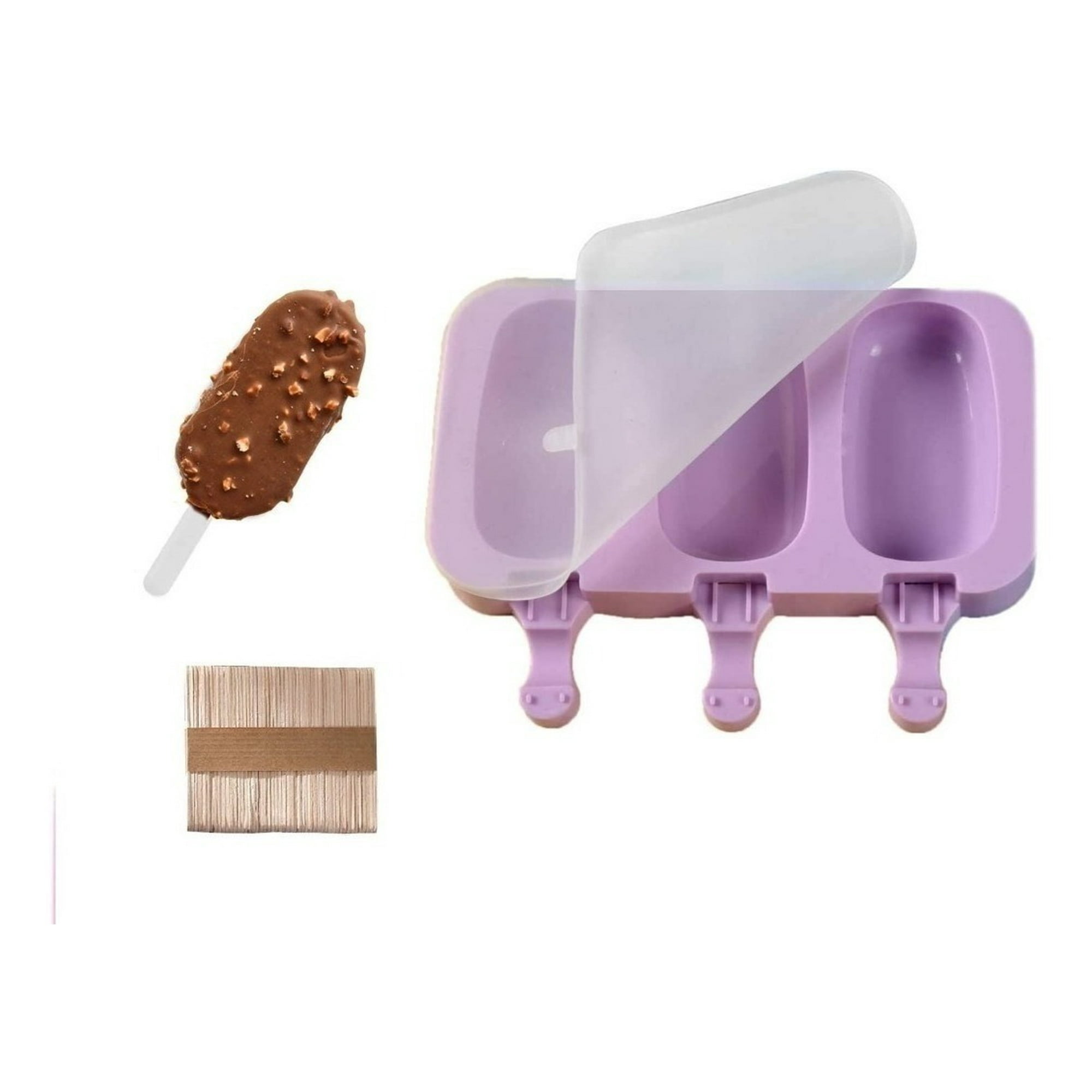 Moldes De Silicona Para Helados Molde Paletas Helado 3 Cavid