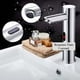 thumbnail image 3 of Grifo infrarrojo automático sin contacto, grifo de agua fría, batería, ahorro de agua, grifo sin contacto para baño, lavabo, fregadero (vertical - 20 cm), 3 of 5