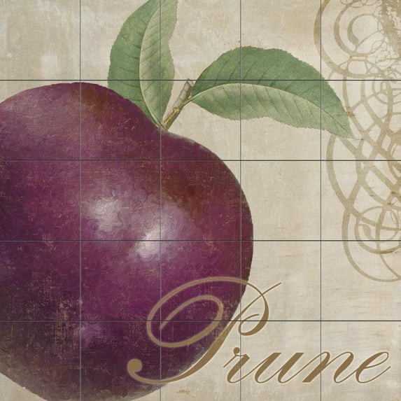 Tile Mural Kitchen Backsplash - Fruits Classique III-CB - by Color Bakery