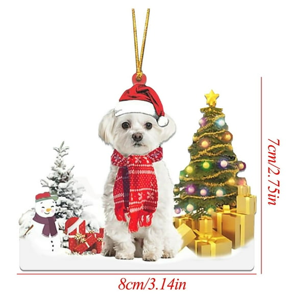 VerPetridure Christmas Decoration Small Tag (4) Decoration Welcome Sign Decoration Wall Hanging Family Garden Small Hanging Tag