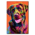 thumbnail image 3 of Chesapeake Bay Retriever Dog Canvas Wall Art Poster Prints Colorful Pop Animal Art Wall Decor Dog Picture Artwork Pet Dog Painting Poster for Home Bedroom Living Room Decoration Framed, 3 of 6