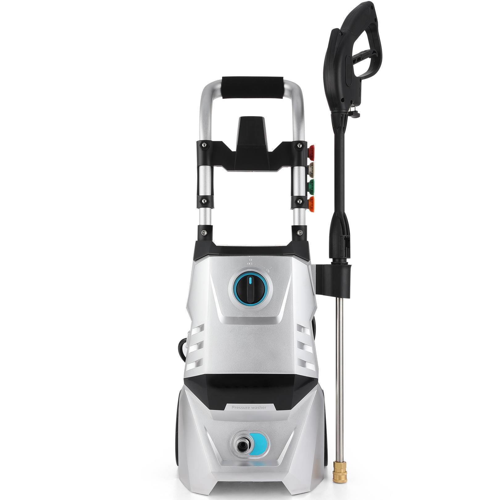 Buy AVA Evolution P70 Pressure Washer, 150 Bar 540 LPH 2400 W, High Power  Electric Jet Washer with Foam Cannon, Follow-Me Hose Reel, Zoom Lance, Used  for Patios, Cars, Includes Turbo and