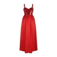 thumbnail image 6 of Ygbgbb Women's Sexy Temperament Splicing Sequined Banquet Evening Dress Jumpsuit (Red,S), 6 of 6