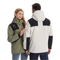 thumbnail image 4 of RXIRUCGD USB Intelligent Constant Temperature Heated Windproof Plus Size Coat For Men And Women Winter 4 Heated Jacket Coat( Beige, Size:L ), 4 of 4